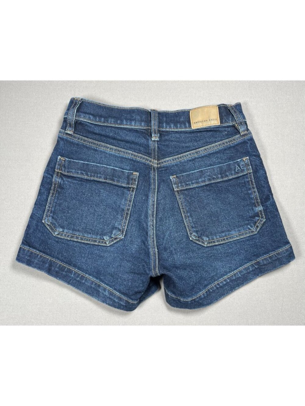 American Eagle Outfitters Blue Denim Women’s Shorts - Picture 8 of 15